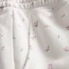 Lässige Shorts mit Blumenmuster aus baumwollreichem Material