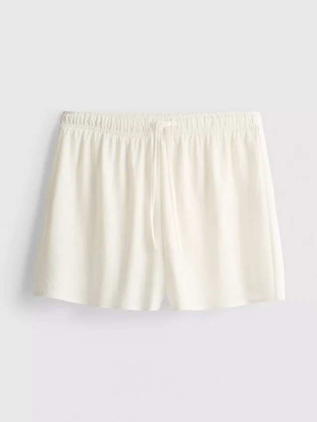 Lässige Shorts mit Kordelzug