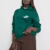 Lässiger Hoodie im Sportclub-Stil