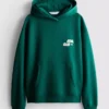 Lässiger Hoodie im Sportclub-Stil