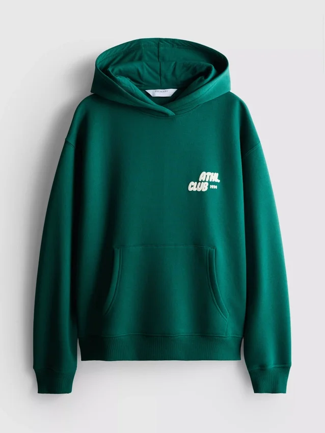 Lässiger Hoodie im Sportclub-Stil