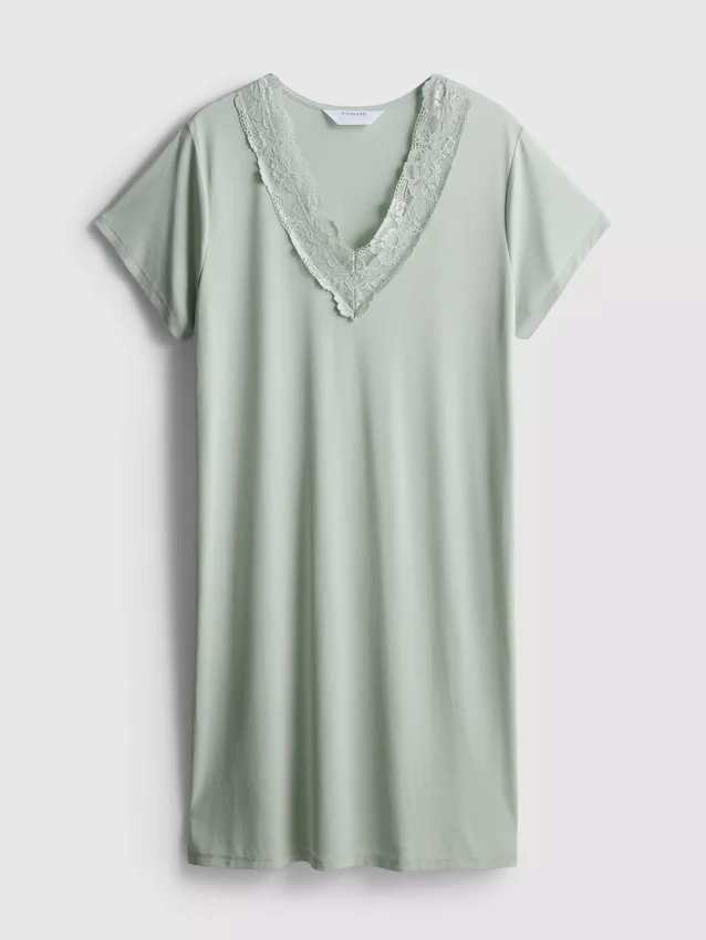 Lässiges Schlaf-T-Shirt mit hohem Modalanteil