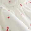 Luftiges Bralette mit Kirsch-Spitzenbesatz