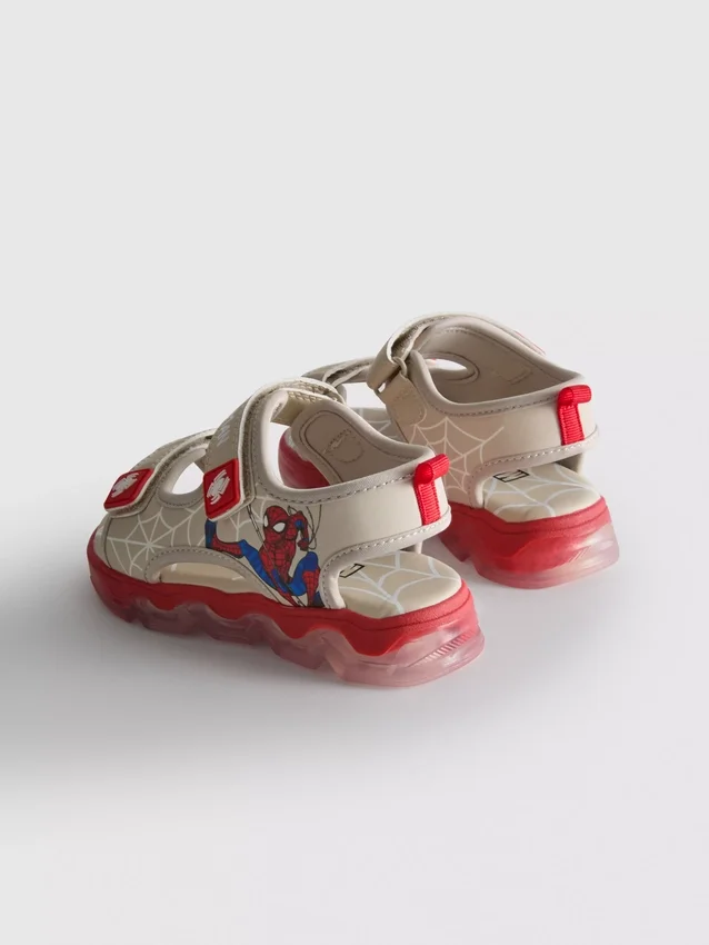 Marvel Spider-Man Active-Sandalen mit Leuchteffekt