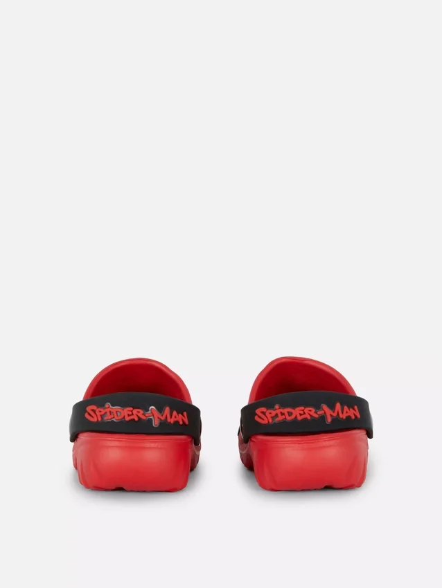 Marvel Spider-Man-Clogs mit Fersenriemen