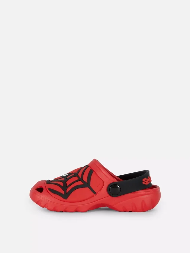 Marvel Spider-Man-Clogs mit Fersenriemen