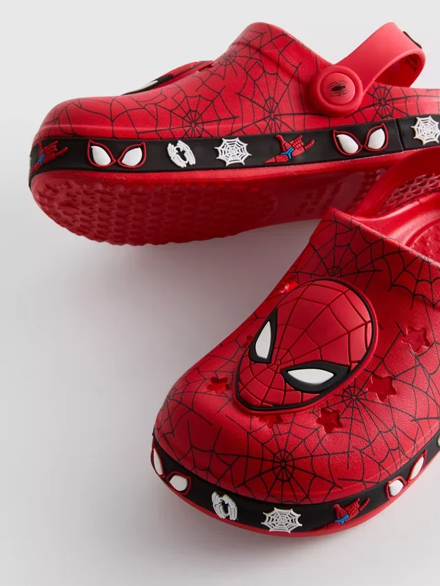 Marvel Spider-Man Clogs mit Leuchteffekt
