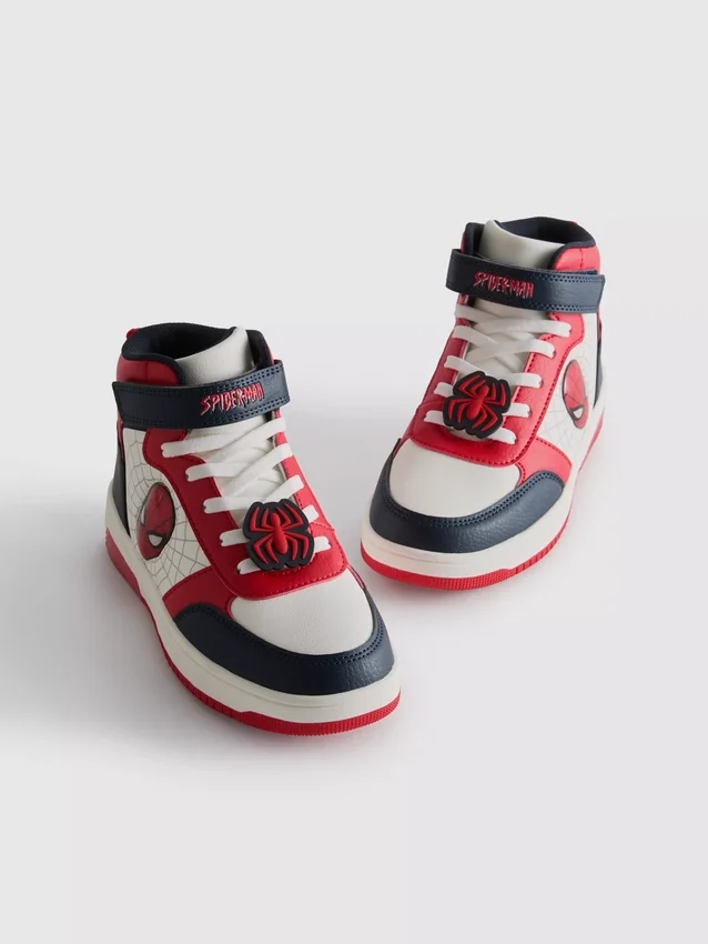 Marvel Spider-Man High-Top-Sneaker mit Leuchteffekt