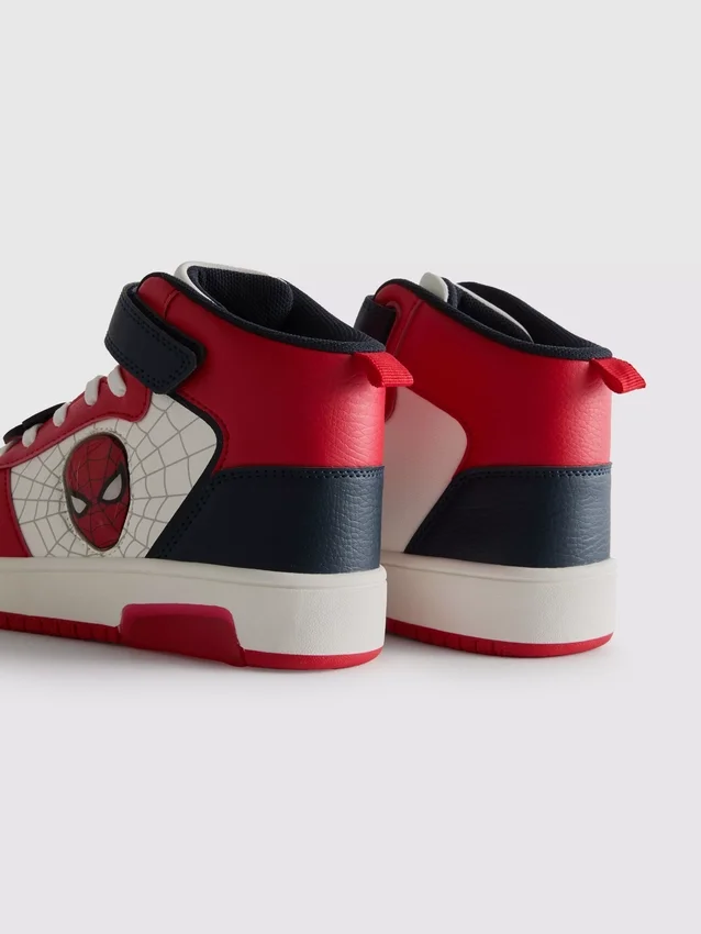 Marvel Spider-Man High-Top-Sneaker mit Leuchteffekt