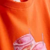Maura K Spain – lässiges T-Shirt mit Grafikprint