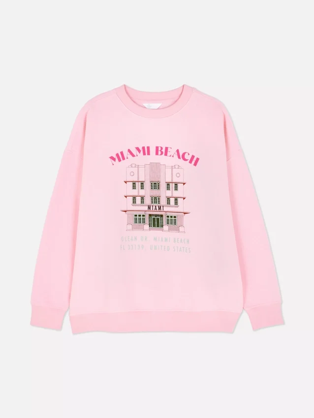 Miami-Beach-Sweatshirt