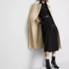 Midi-Hemd-Kleid
