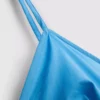 Midi-Kleid aus Baumwolle mit Trägern im Korsettstil