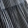 Midi-Smockkleid aus Baumwoll-Seersucker
