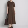 Midi-T-Shirt-Kleid