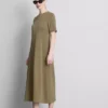 Midi-T-Shirt-Kleid