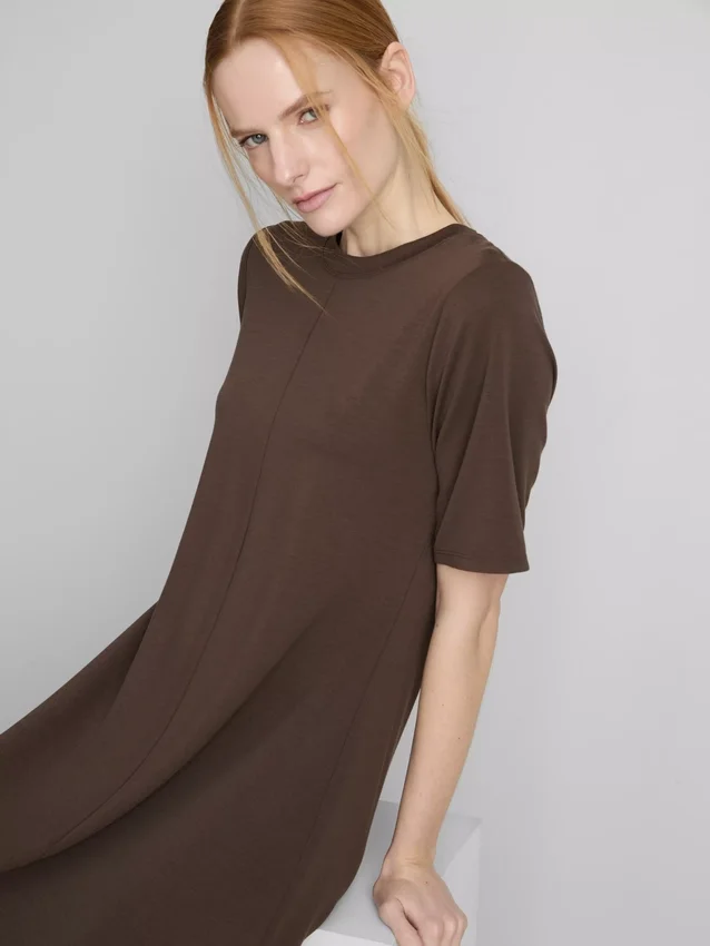 Midi-T-Shirt-Kleid