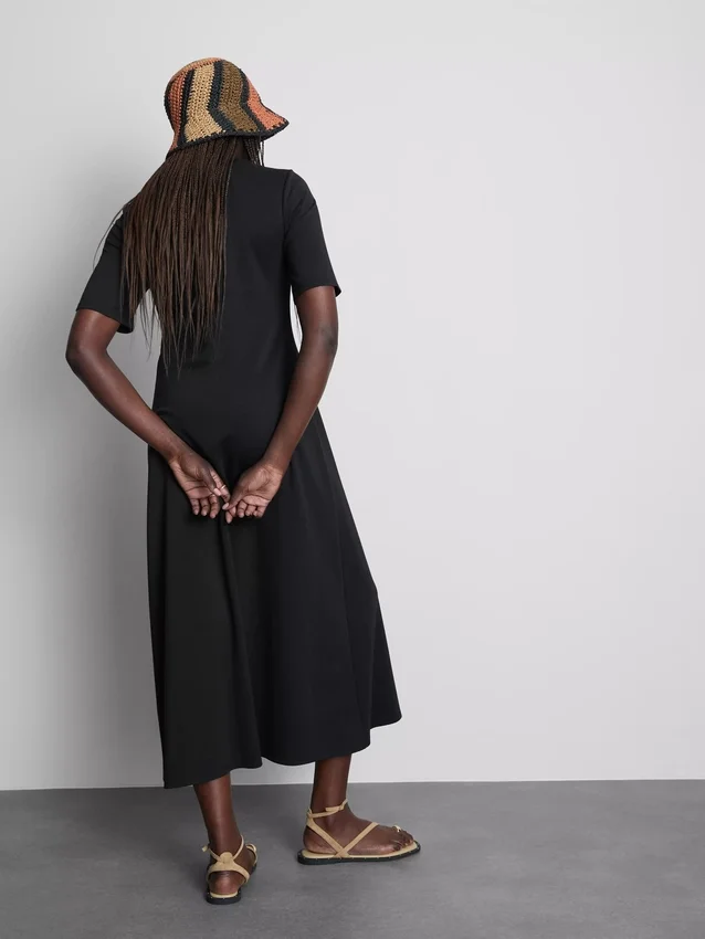 Midi-T-Shirt-Kleid