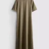 Midi-T-Shirt-Kleid