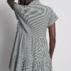 Mini-Hemd-Kleid mit Kragen