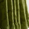 Mini-Kleid aus Baumwolle mit Lochstickerei und Rüschen