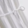 Mini-Kleid aus Popeline mit Rüschen und Trägern