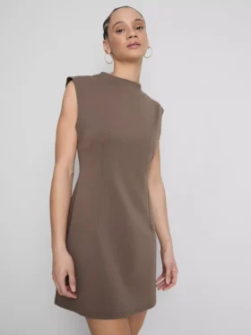 Mini-Kleid mit Flügelärmeln