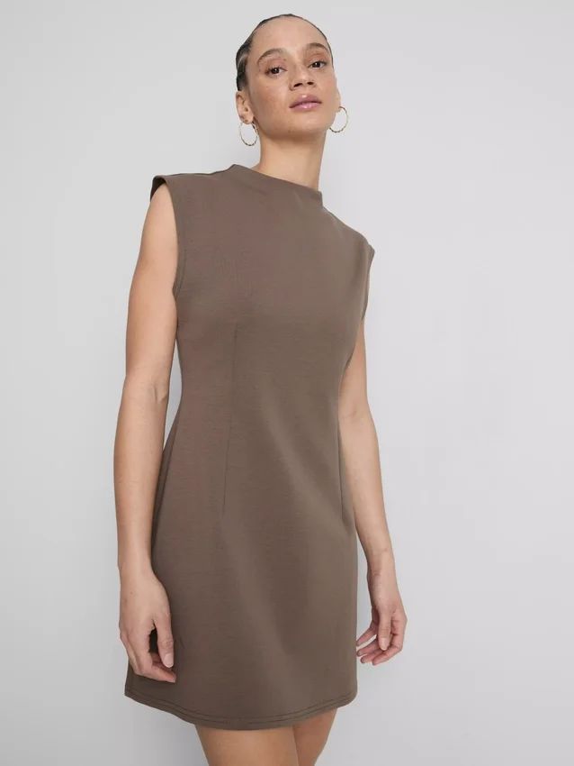 Mini-Kleid mit Flügelärmeln