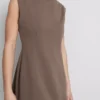 Mini-Kleid mit Flügelärmeln