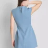Mini-Kleid mit Flügelärmeln