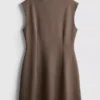 Mini-Kleid mit Flügelärmeln