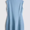 Mini-Kleid mit Flügelärmeln