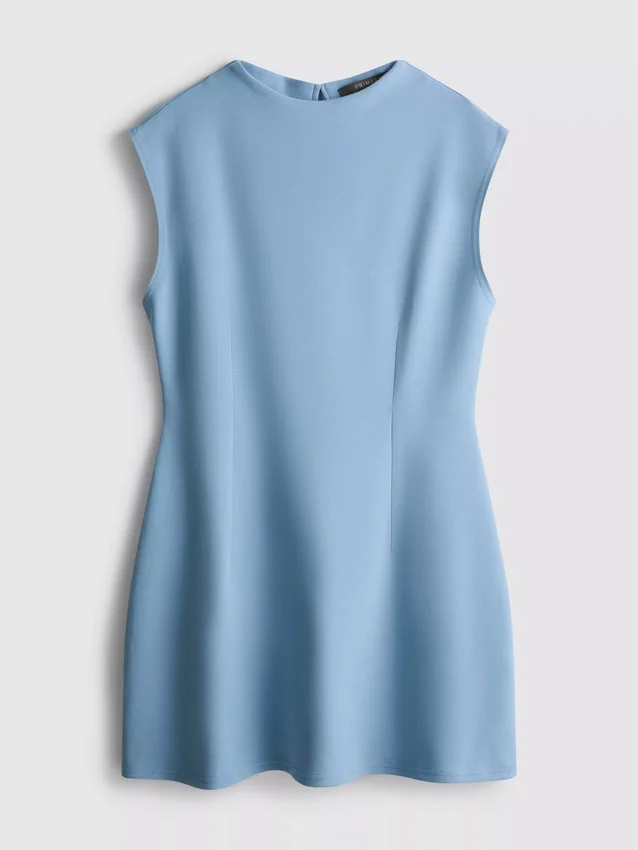 Mini-Kleid mit Flügelärmeln