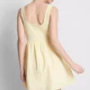 Mini-Korsett-Kleid aus Baumwollmischung