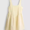 Mini-Korsett-Kleid aus Baumwollmischung