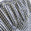 Mini-Korsett-Kleid mit Gingham-Muster