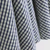 Mini-Korsett-Kleid mit Gingham-Muster
