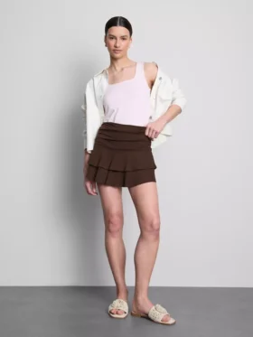 Mini-Rara-Rock mit geraffter Taille