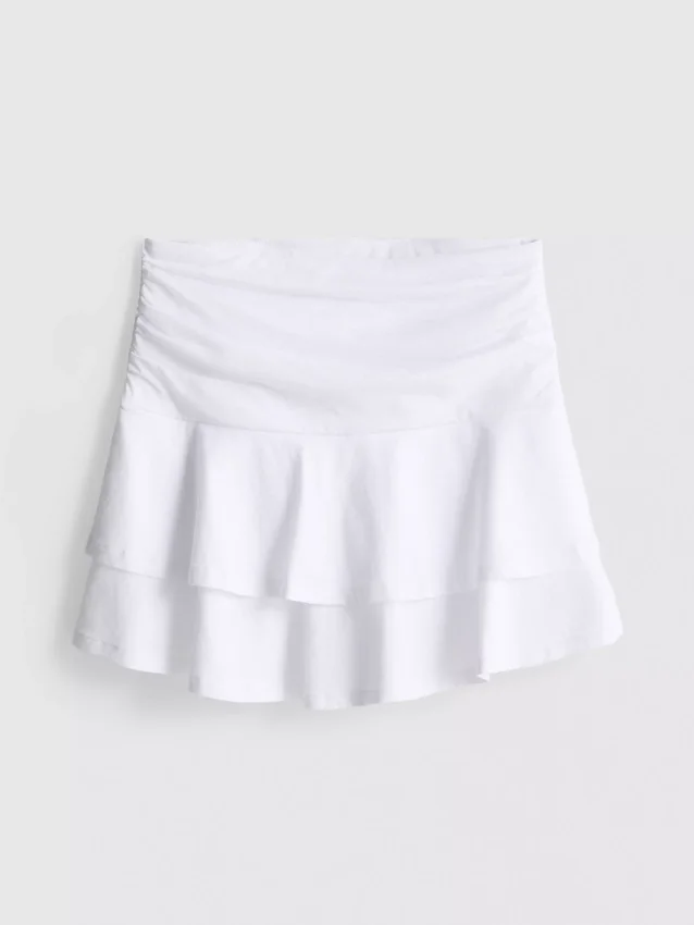 Mini-Rara-Rock mit geraffter Taille