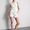 Mini-Shorts aus Baumwoll-Denim