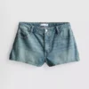 Mini-Shorts aus Baumwoll-Denim