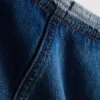 Mini-Skort aus Baumwoll-Denim