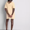 Mini-Smockkleid mit Puffärmeln
