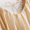 Mini-Smockkleid mit Puffärmeln