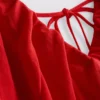 Mini-Smockkleid mit Puffärmeln