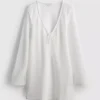 Mini-Strandkleid mit Muschelprint