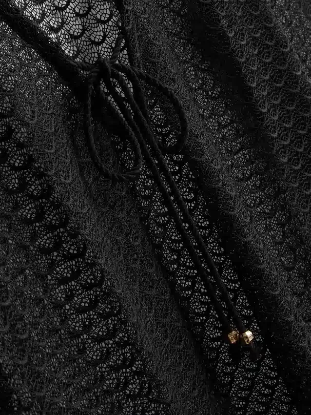 Mini-Strandkleid mit Muschelprint