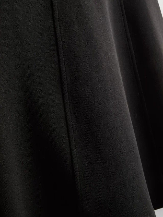 Minikleid aus baumwollreichem Ponte-Stoff