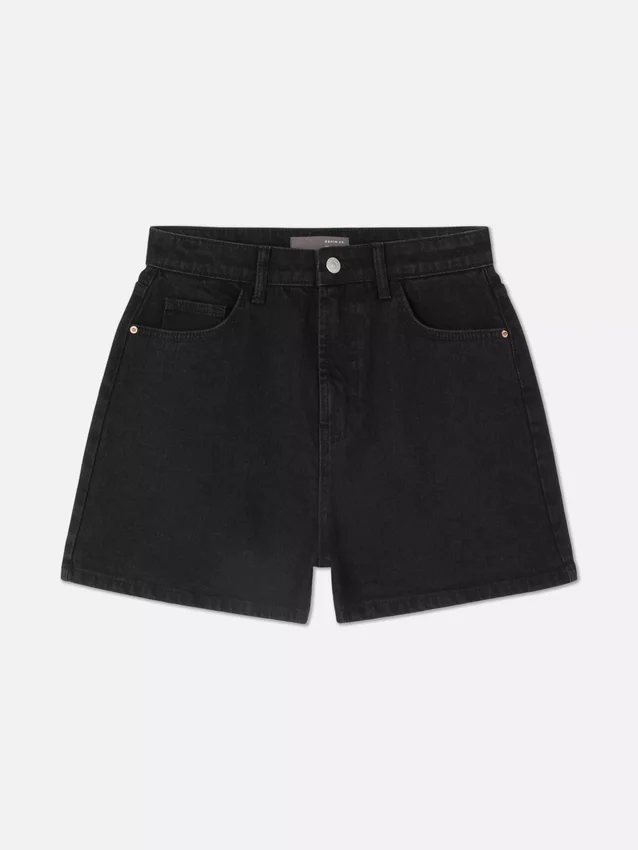 Mom-Shorts aus Denim