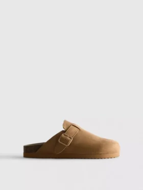 Mule-Clogs mit Schnalle